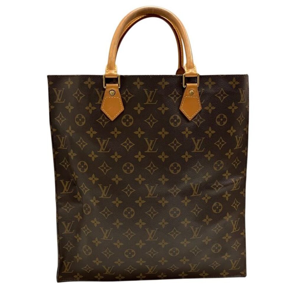 Louis Vuitton Sac Plat Monogram Tote Bag